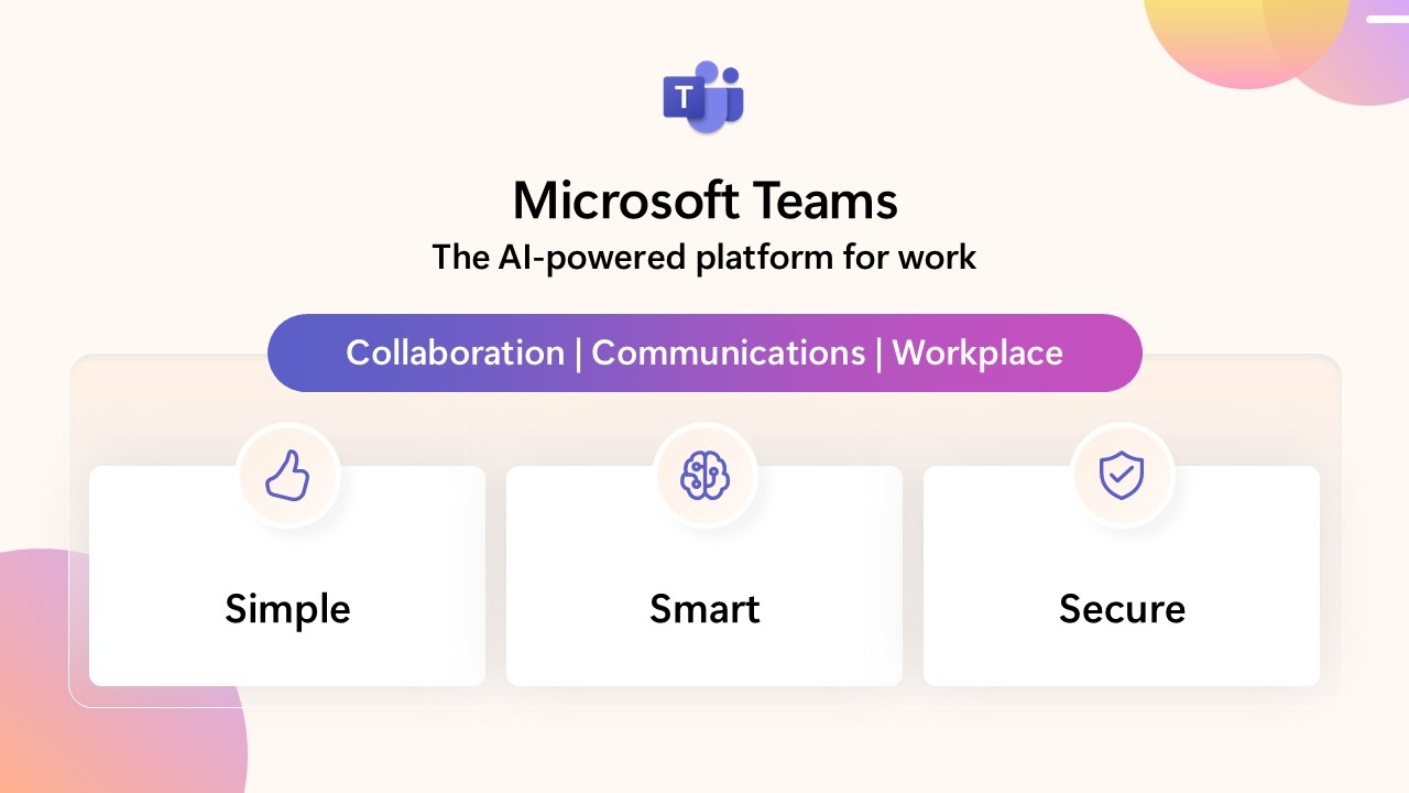 Microsoft Teams - the AI-powered platform for work and collaboration.